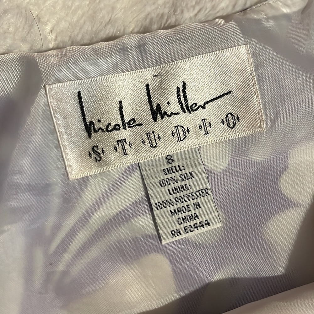 NICOLE MILLER STUDIO SKIRT SIZE 8 - Picture 2 of 4
